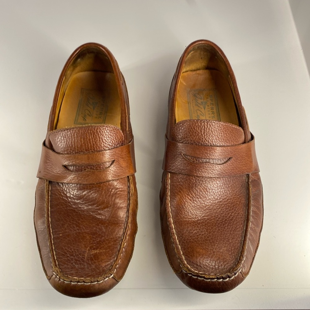 Men’s Sperry Top Sider brown leather loafer
